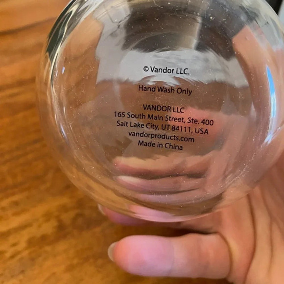 World Map "Global Cheers" Glass Tumblers 18oz (532ml) Set - Picture 3 of 12